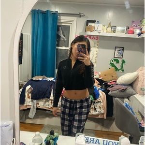 puma cropped long sleeve